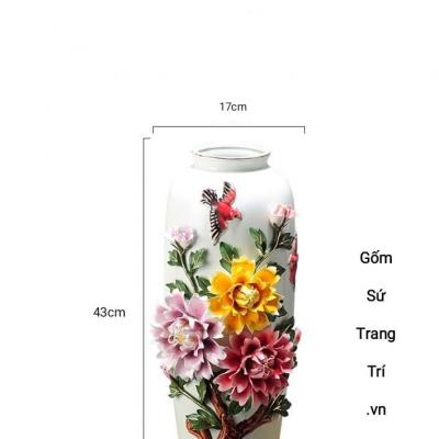 BÌNH HOA NỔI PHÚ QUÝ CÁT TƯỜNG